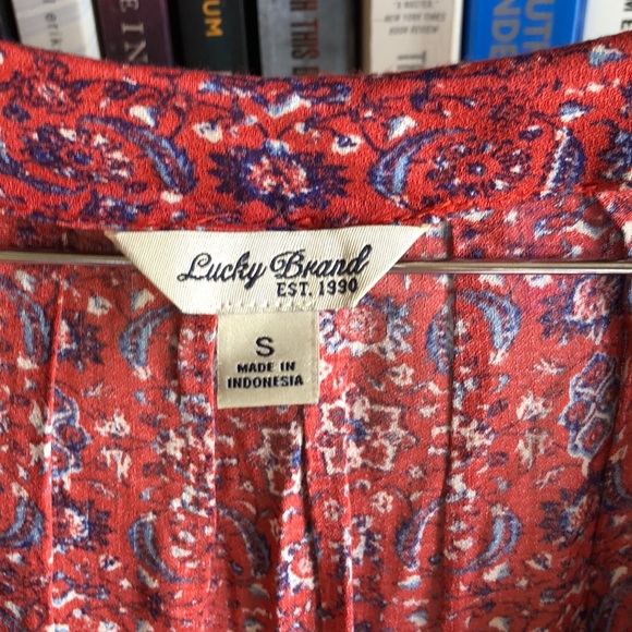 Lucky Brand Bohemian Blouse - Picture 4 of 5